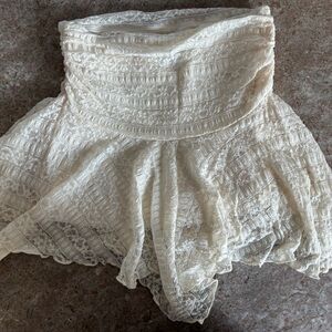 NEVER WORN Princess Polly Lace Mini Skirt